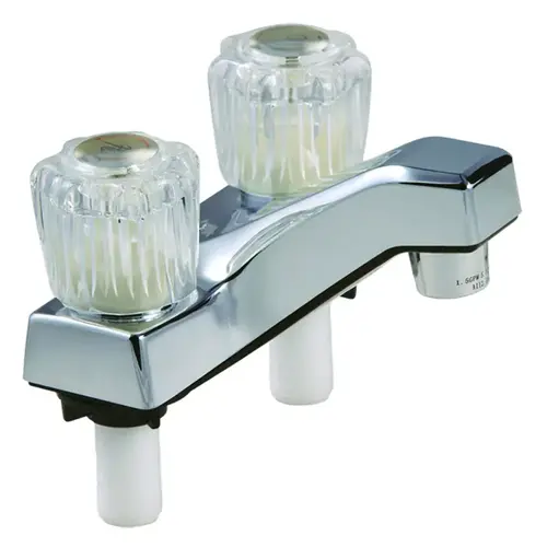 Centerset Bathroom Sink Faucet Chrome 4" Chrome