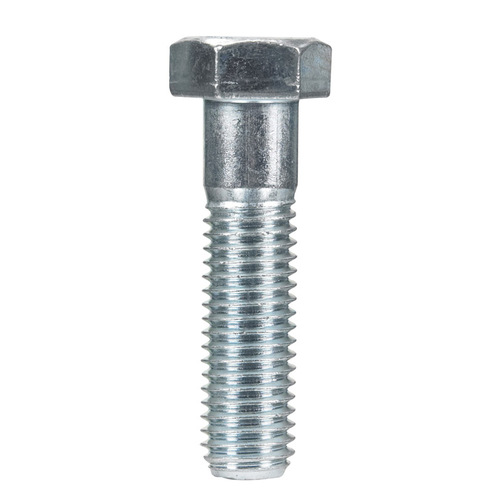 Hex Bolt 5/8" D X 2-1/2" L Zinc Plated Steel Zinc Plated