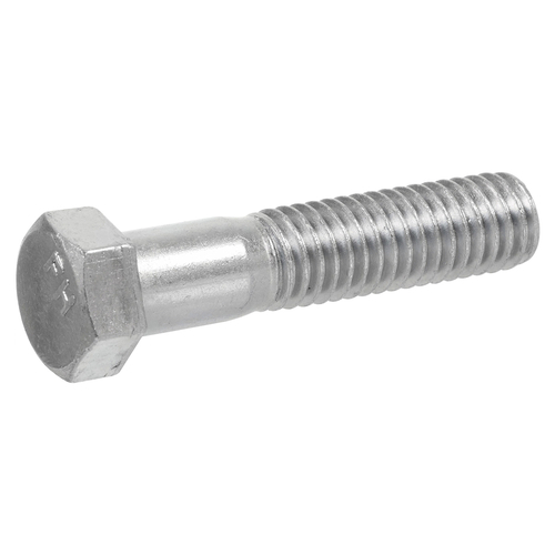 Hex Bolt 5/8" D X 7" L Zinc Plated Steel Zinc Plated