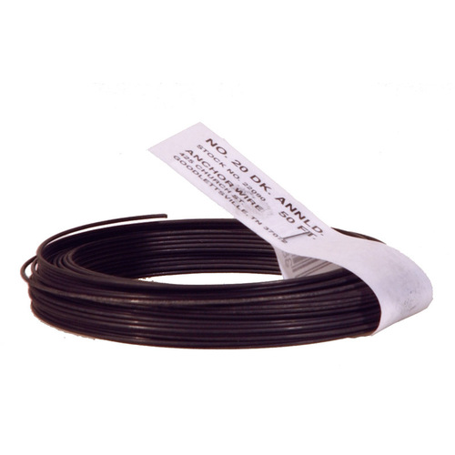 Stove Pipe Wire 3.5" D X 50 ft. L Black Annealed Steel 20 Ga. Black Annealed