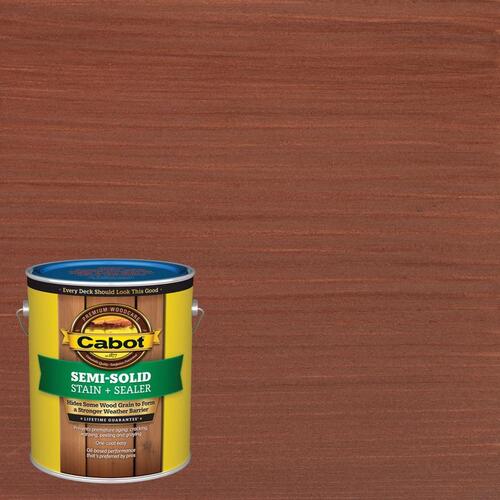 Cabot 140.0017434.007 Deck and Siding Stain SemiSolid Stain & Sealer