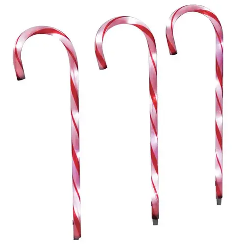 Pathway Decor Clear 27" Candy Cane