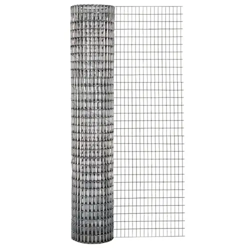 IronRidge 403010 Welded Wire Fence 30" W X 10 ft. L Steel 1" W Mesh Gray/Silver