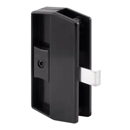 Latch and Pull Zinc-Plated Black Plastic Zinc-Plated