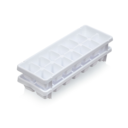 Ice Cube Tray Eezy Out White Plastic White