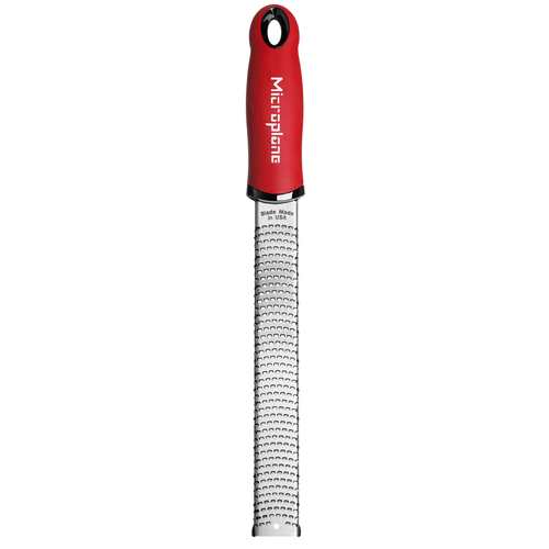 Zester/Grater Premium Classic Series Red Plastic/Stainless Steel Red