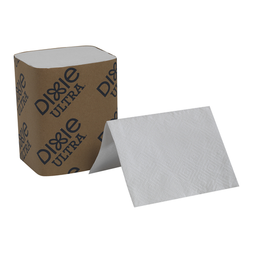 Interfold 2-Ply Dispenser Refill, 6.5 in X 9.8 in. White Paper Napkins - pack of 24