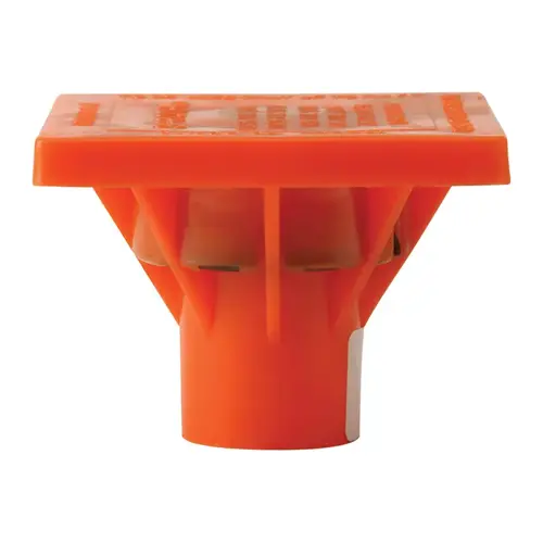 Square Head Orange Rebar Cap