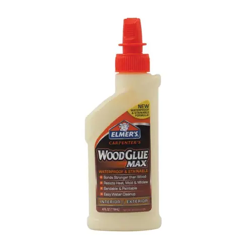 Elmer's E7290 Carpenter's Wood Glue Max Waterproof 8-oz