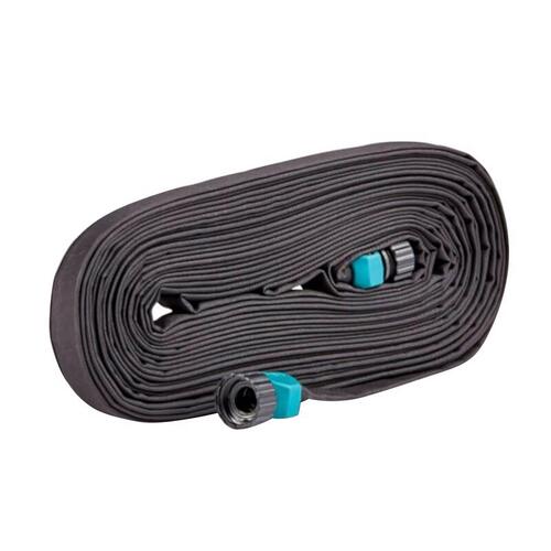 Soaker Hose 5/8" D X 25 ft. L Black Black