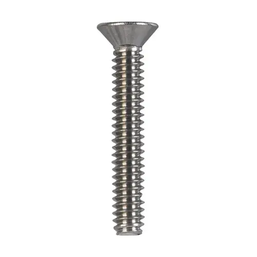 Machine Screws No. 10-24 S X 1-1/4" L Phillips Flat Head Stainless Steel