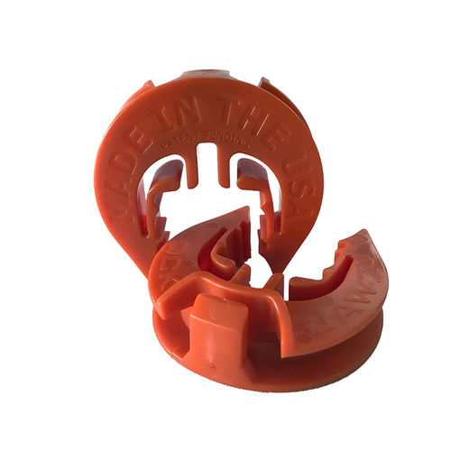 LockJawz Electric Fence T Post Insulators - Orange (T-360)