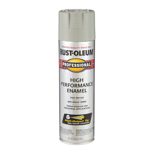 Rust-Oleum 7515-838-XCP6 Spray Paint Professional Gloss Aluminium 15 oz ...