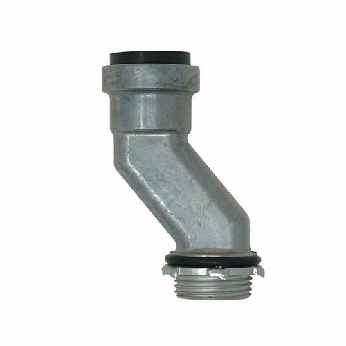 SIMPush Offset Conduit Connector, 3/4 in Push-In, 2.03 in OD, Metal