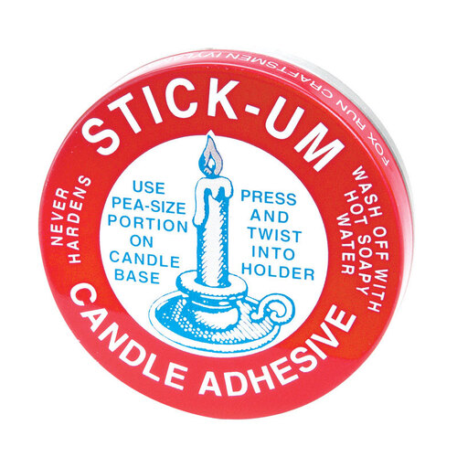 Candle Adhesive Stick-Um Clear 0.5 oz Clear