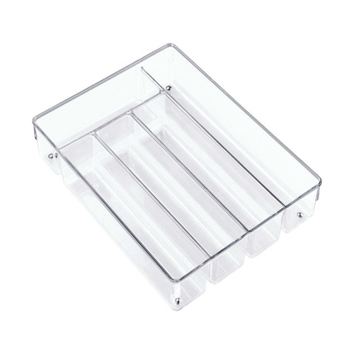 iDesign 53930 Cutlery Tray Linus Clear Plastic Clear