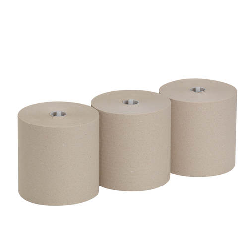 PACIFIC BLUE 26496 GP PRO Pacific Blue Ultra 8 High-Capacity Recycled (3rd Party) Paper Towel Roll Brown 3/1150