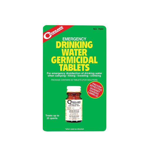 Coghlan's 7620 Drinking Water Tablets