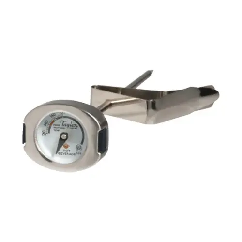 Beverage Thermometer Instant Read Analog Silver