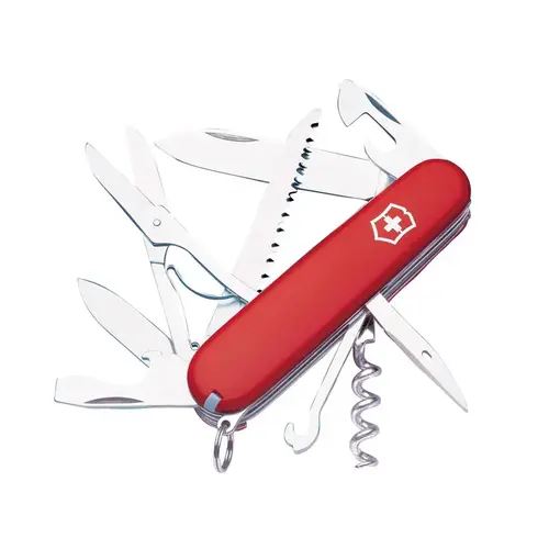 Victorinox 1.3713.B1-X1 Multi-Function Knife Huntsman Red 420 HC Stainless Steel 3.5"