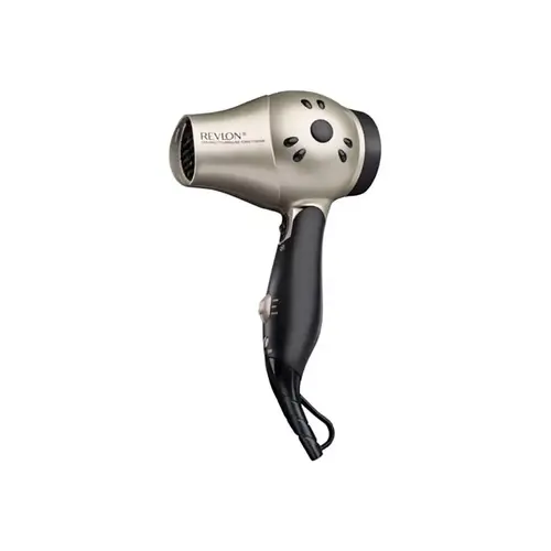 Revlon RVDR5005 Perfect Heat 1875W Gold/Black 2 Heat Folding Hair Dryer