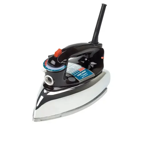 Black & Decker F67E-2 Steam Iron The Classic Black