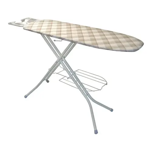 Polder IB-1558 Ironing Board with Iron Rest 38" H X 15" W Pad Included