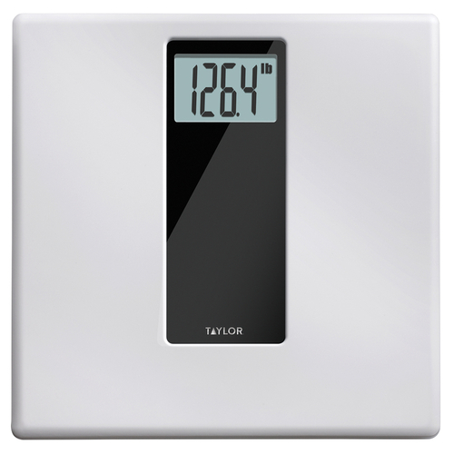 TAYLOR 73584012-XCP2 Bathroom Scale 400 lb Digital White White - pack of 2