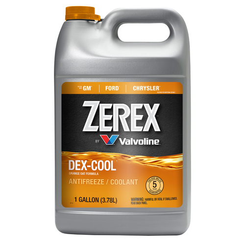 Valvoline ZXEL1 Antifreeze/Coolant Zerex Concentrated 1 gal Orange