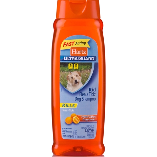 Flea and Tick Shampoo UltraGuard Liquid Dog 18 oz