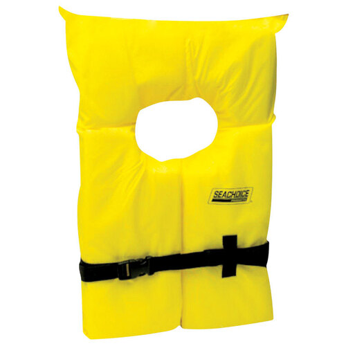 Seachoice 86020 Life Jacket Adult Yellow Yellow