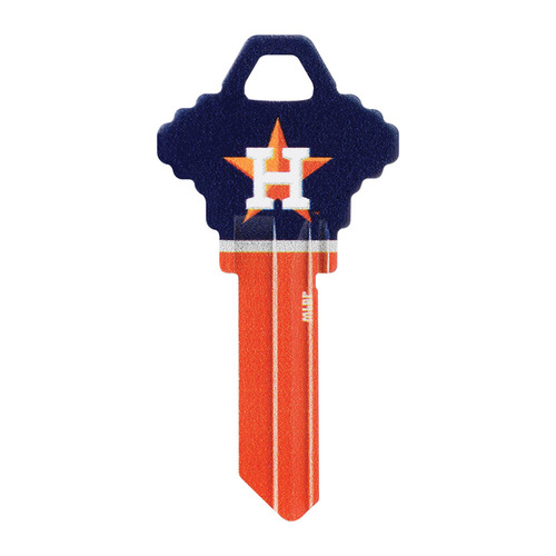 Hillman 89661 Universal Key Blank Houston Astros Painted Key House