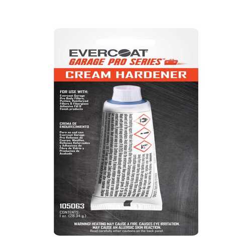 Evercoat 105063 Cream Hardener Garage Pro Series 1 oz Blue