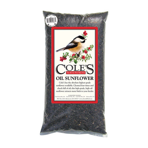 Cole\'s Os08 Wild Bird Food Cole's Assorted Species Black Oil Sunflower 