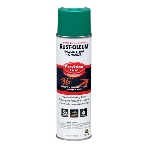 Field Marking Paint Industrial Choice Green 17 oz Green