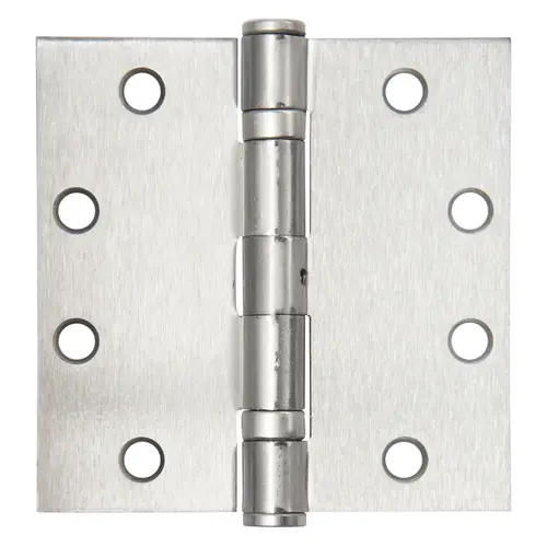 Door Hinge 4.5" L Satin Chrome Satin Chrome