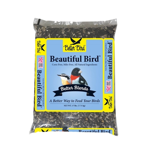Better Bird 640170 Wild Bird Food Beautiful Bird Sunflower Seeds 17 lb