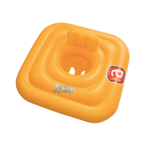 Bestway 32050E Pool Float Swim Safe Orange Vinyl Inflatable Child Orange