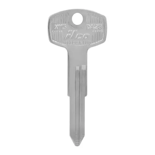 Key Blank Automotive DA23 Double For Nissan Silver - pack of 10