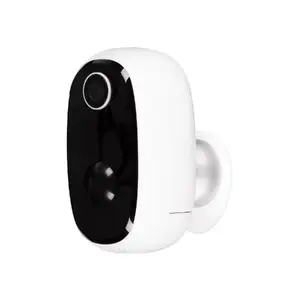 Globe Electric Wi-Fi Smart Home Battery Powered Indoor and Outdoor Black/White Wi-Fi Security Video Globe Electric Wi-Fi Smart Home Battery Powered Indoor and Outdoor Black/White Wi-Fi Security Video