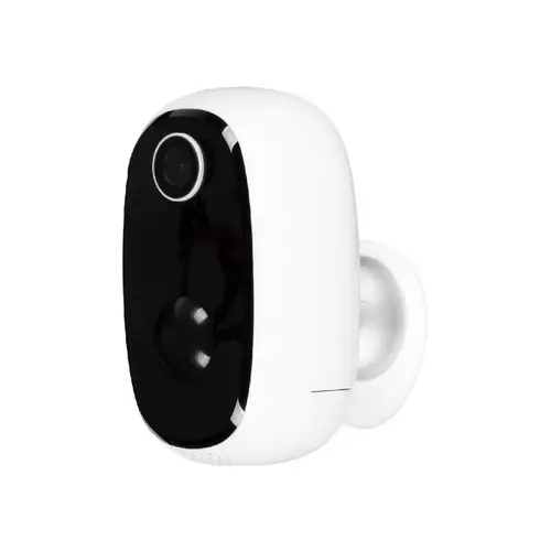 Wi-Fi Security Video Camera Wi-Fi Smart Home Battery Powered Indoor and Outdoor Black/White Wi-Fi Security Video Black/White