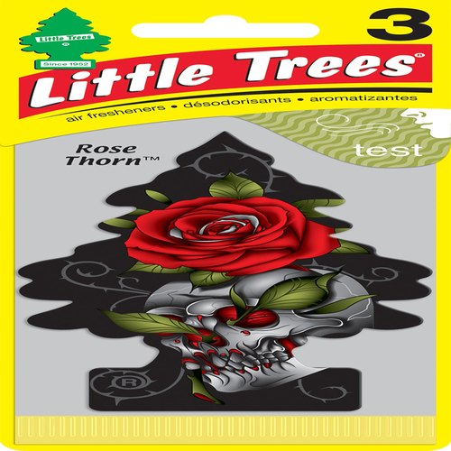 Air Freshener Rose Thorn Multicolored - pack of 8
