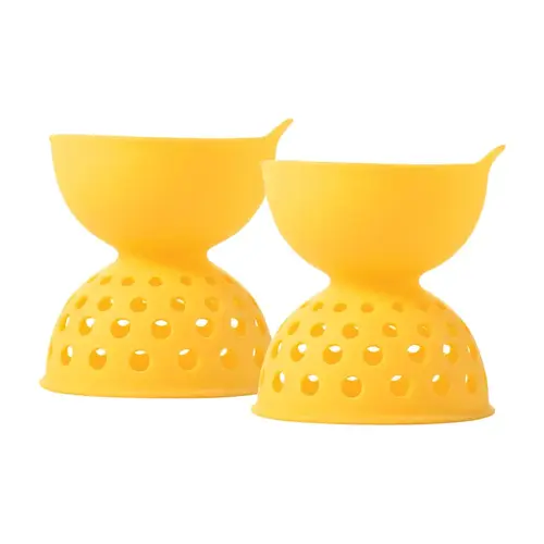 Egg Poacher Good Grips Yellow Silicone Yellow Pair