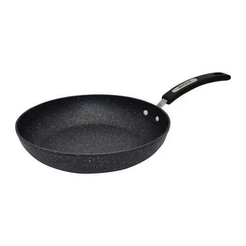 Starfrit 3.0936E+11 Fry Pan The Rock Aluminum 11" Black Black