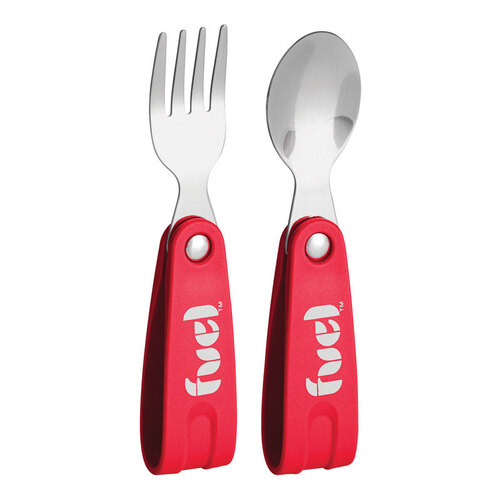 Foldable Cutlery Set On The Go Candy Red Candy Red