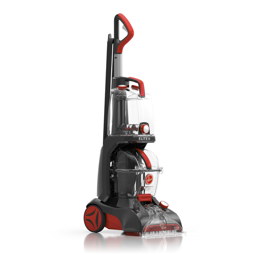 HOOVER FH50251 Carpet Cleaner Power Scrub Elite Bagless 10 amps Standard Red Red
