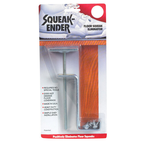 Squeak-Ender E-2084 Floor Squeak Eliminator 6" L Phillips Square Head Chrome