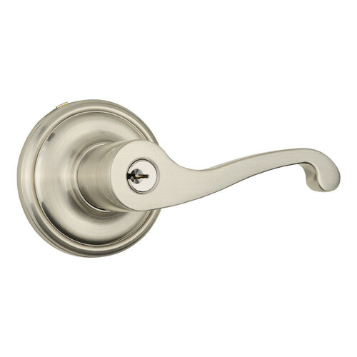 Entry Lever Push Pull Rotate Glenshaw Satin Nickel KW1 1.75" Satin Nickel