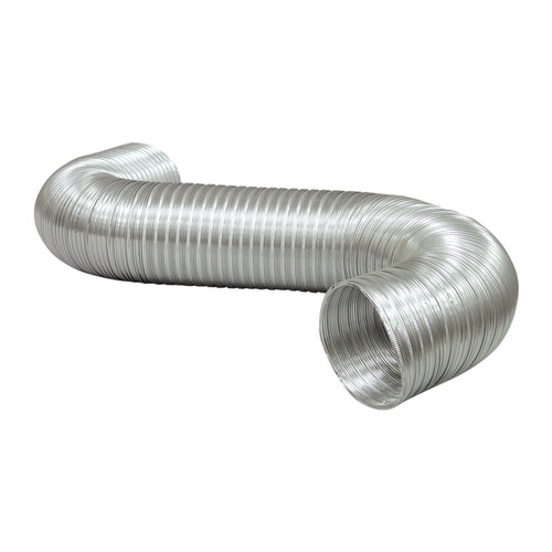 Deflect-o A038/16-A-XCP16 Semi-Rigid Vent Duct Jordan 3.25" L X 3" D Silver Aluminum Silver - pack of 16