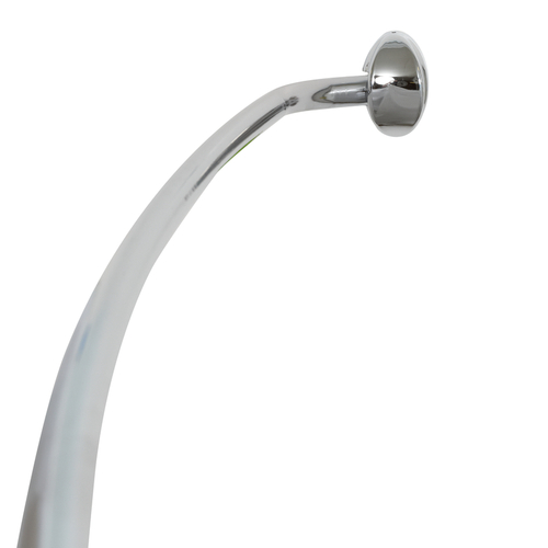 Zenith Products 35603SS06 Adjustable Curved Shower Rod Chrome Chrome
